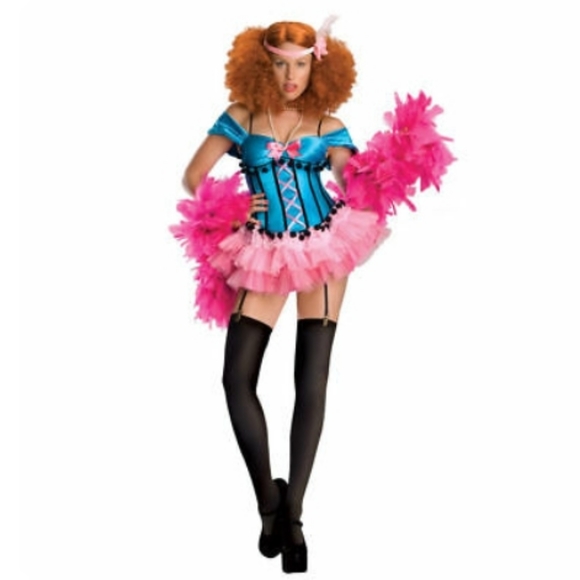 Womens "Burlesque Girl" Costume - Picture 4 of 4